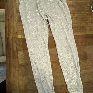 lululemon athletica velour joggers